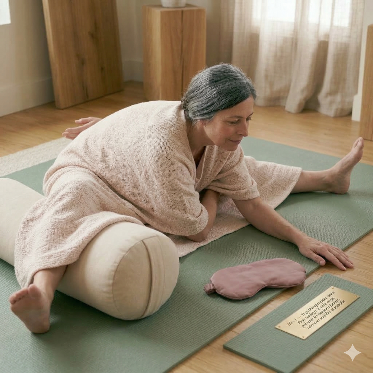 Sanftes therapeutisches Yoga