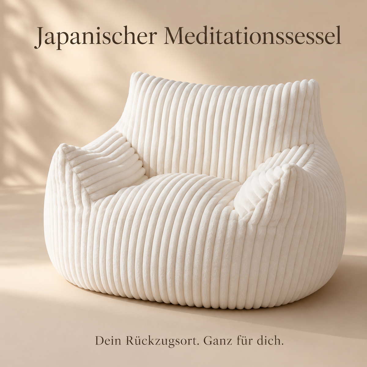 Japanischer Meditationssessel